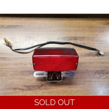 1979-81 Yamaha XS850 XS1100 Tail Light and Licence Plate Bracket 2H7-84751-60-93 2A2-84710-60